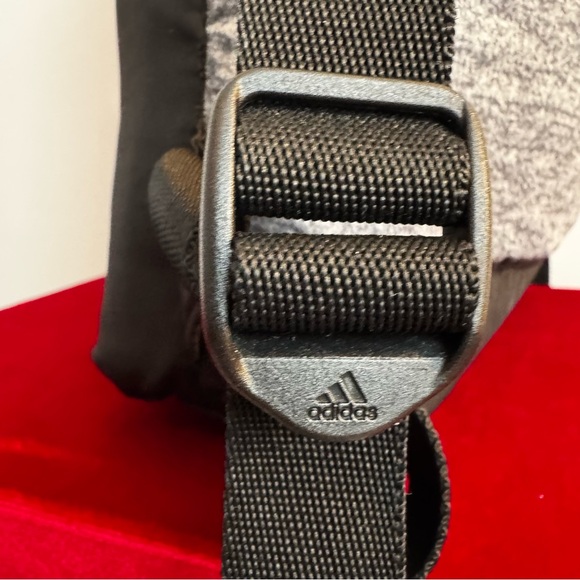 Adidas Amplifier Blocked Sackpack - Drawstring Backpack - Black/Grey - Unisex - Picture 5 of 11